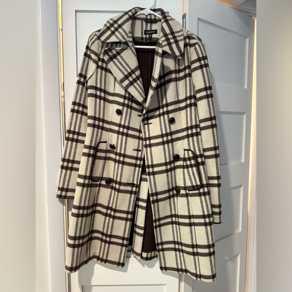 Bebe wool pea coat